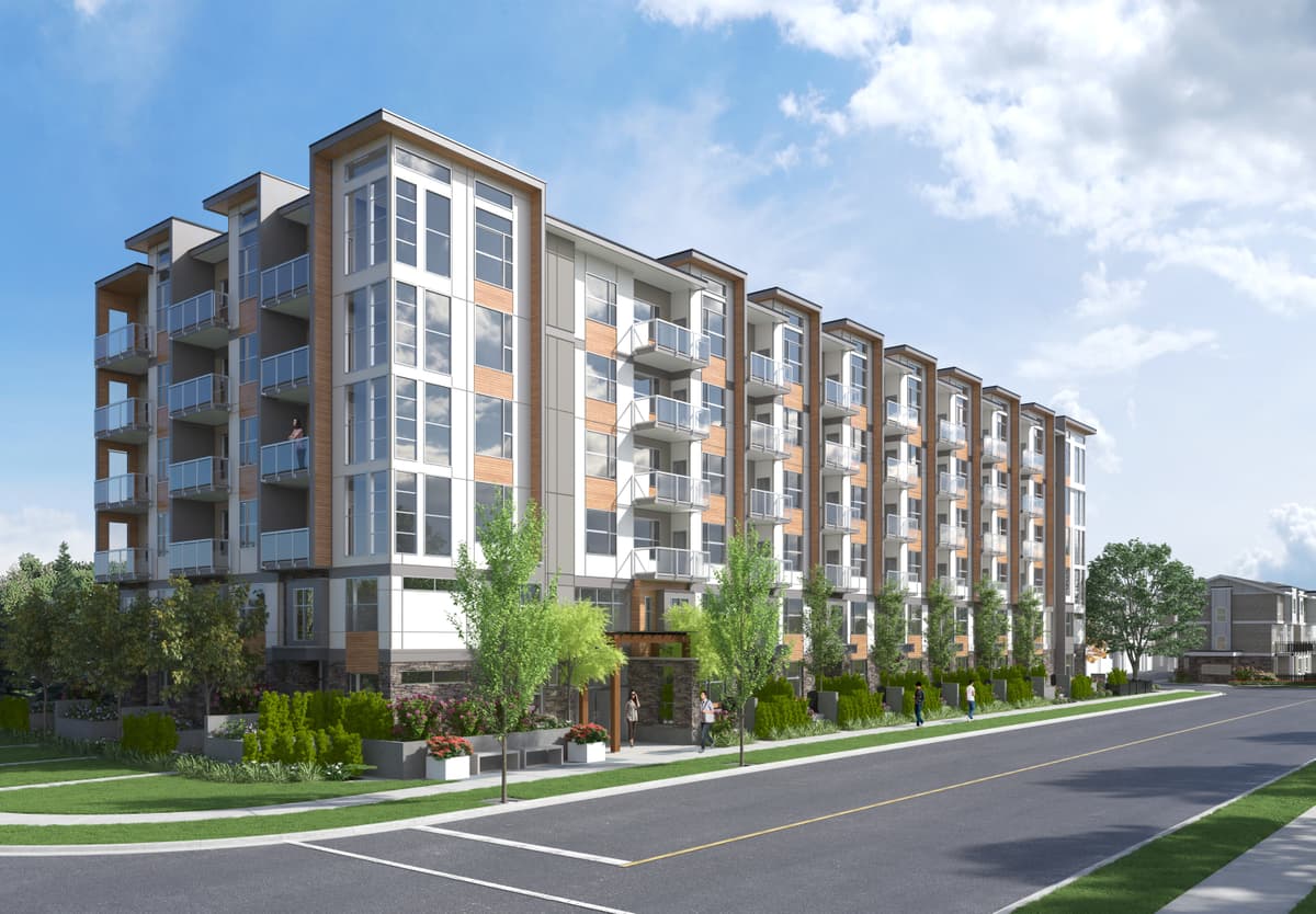 Crest Lane, Modern residential townhomes and condos in Surrey